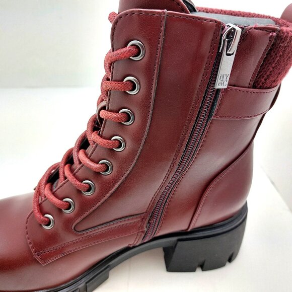 NY & C New York & Company Women's Christina Boot Casual, Lace-up - Size 7.5 - Picture 9 of 13